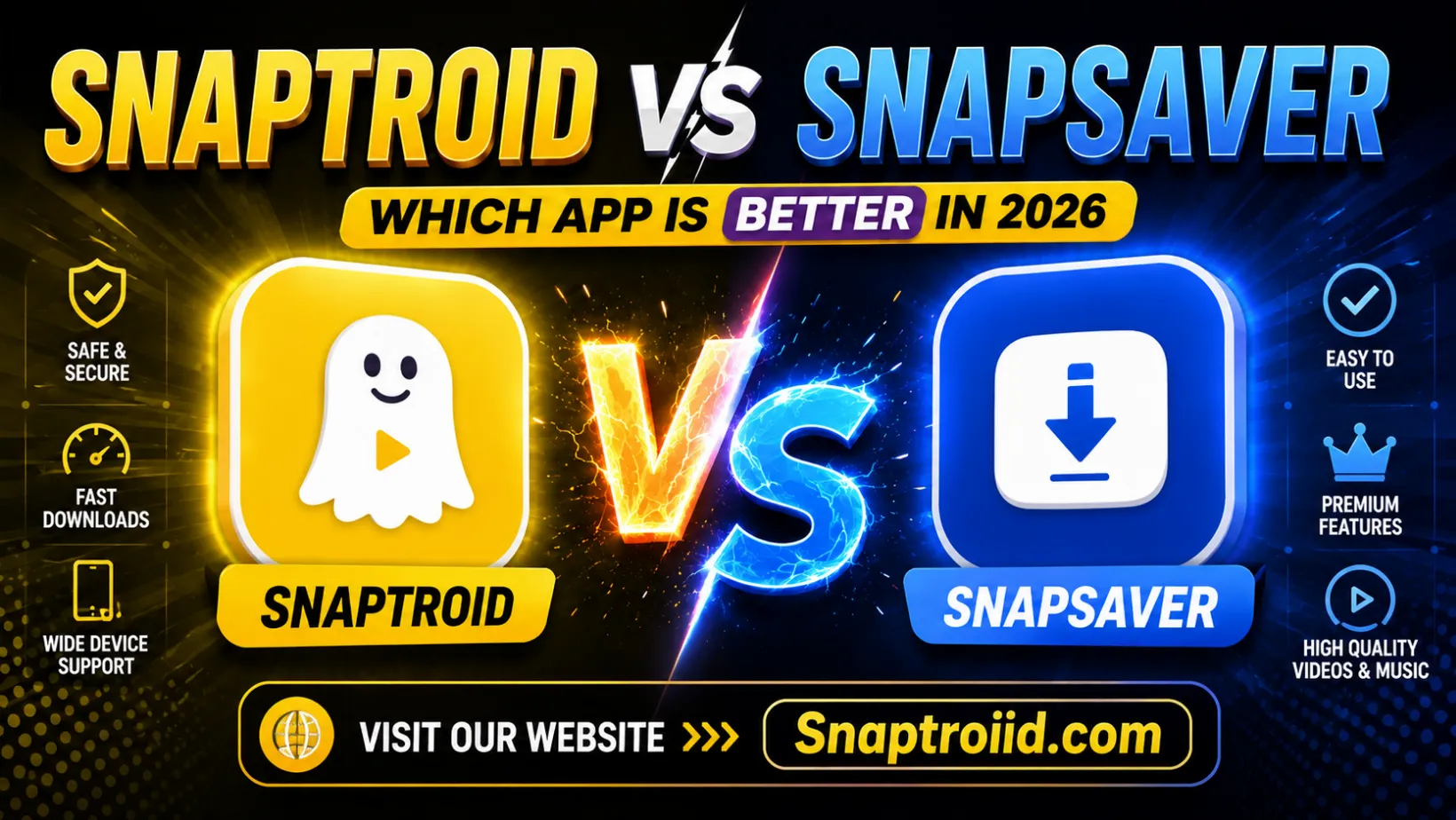 Snaptroid vs SnapSaver