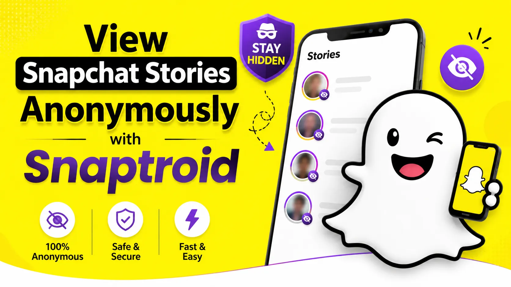 View Snapchat Stories Anonymously